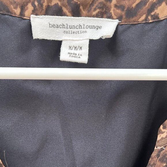 Boho Print Long Sleeve Midi Dress - Picture 5 of 5